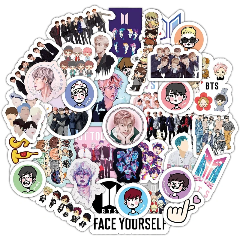 [39 Pcs] Bangtan Boys Stickers, Bulletproof Boy Scouts, Beyond The Scene, Bangtan Sonyeondan, boy Band Stickers